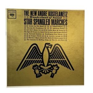 Vintage 1962 The New Andre Kostelanetz Star Spangled Marches LP Vinyl Record
